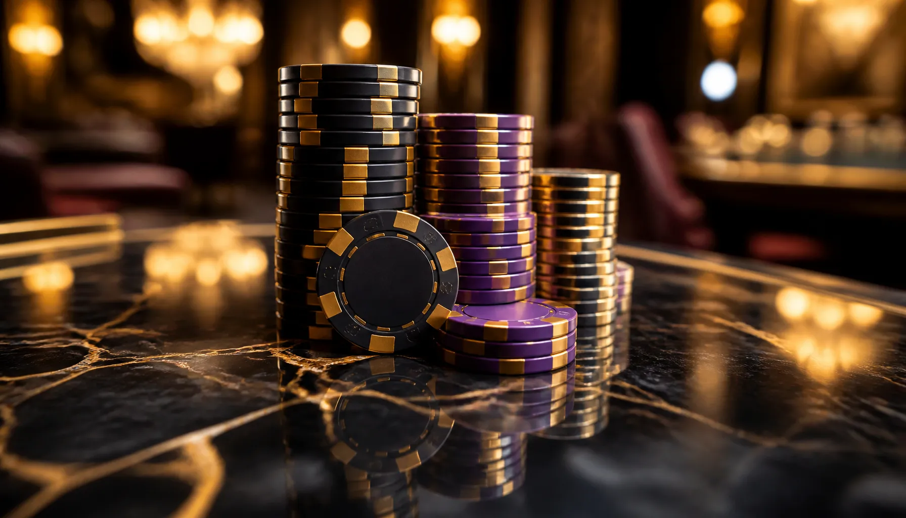 Close-up of gleaming gold coins and ornate carved stone surface with warm cinematic lighting evoking ancient treasure