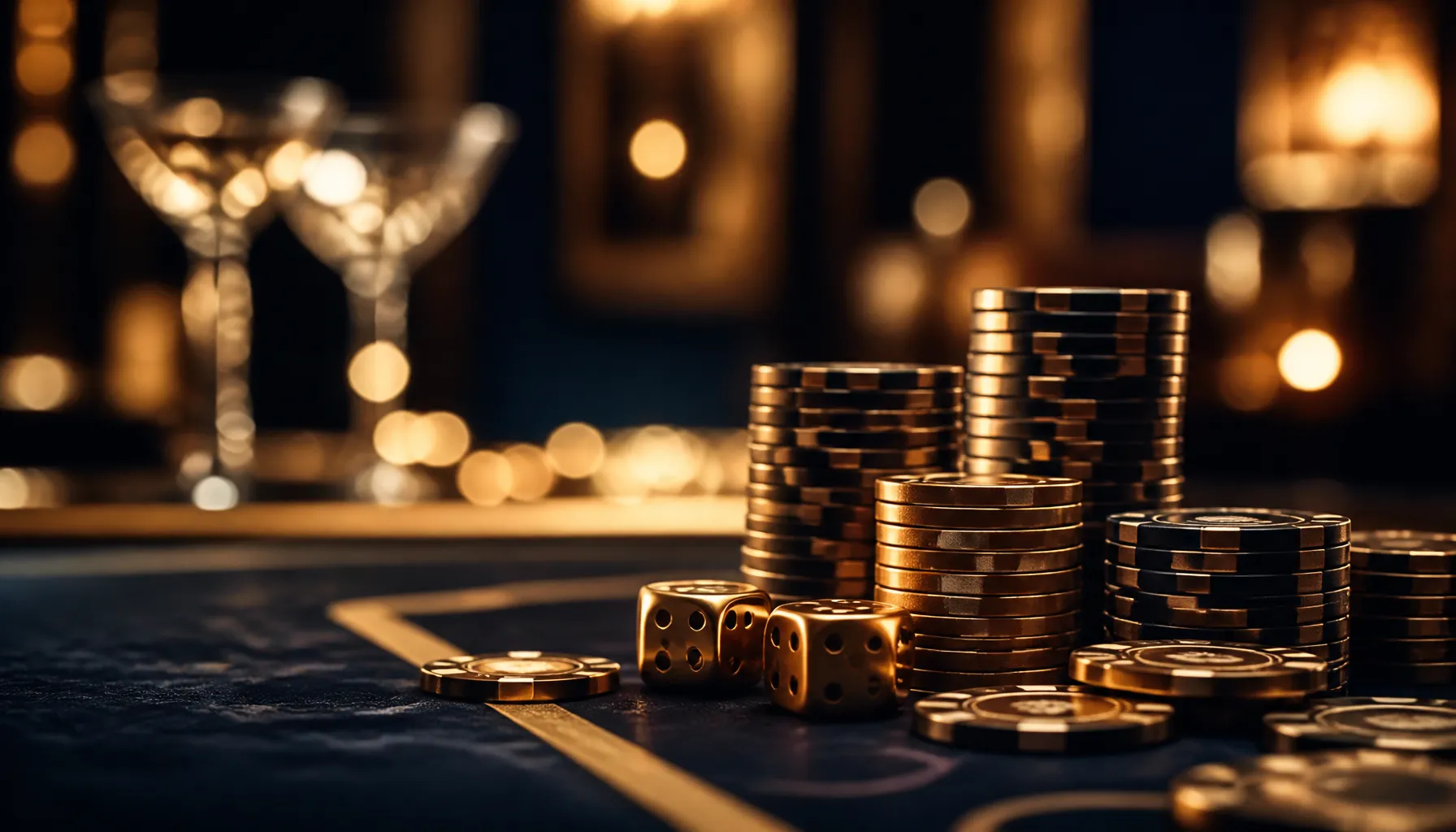 Close-up of gleaming gold coins and ornate carved stone surface with warm cinematic lighting evoking ancient treasure